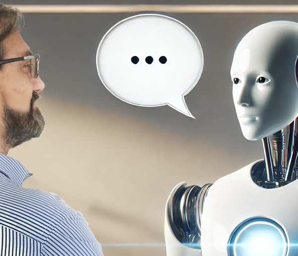 Diálogo entre robô e humano