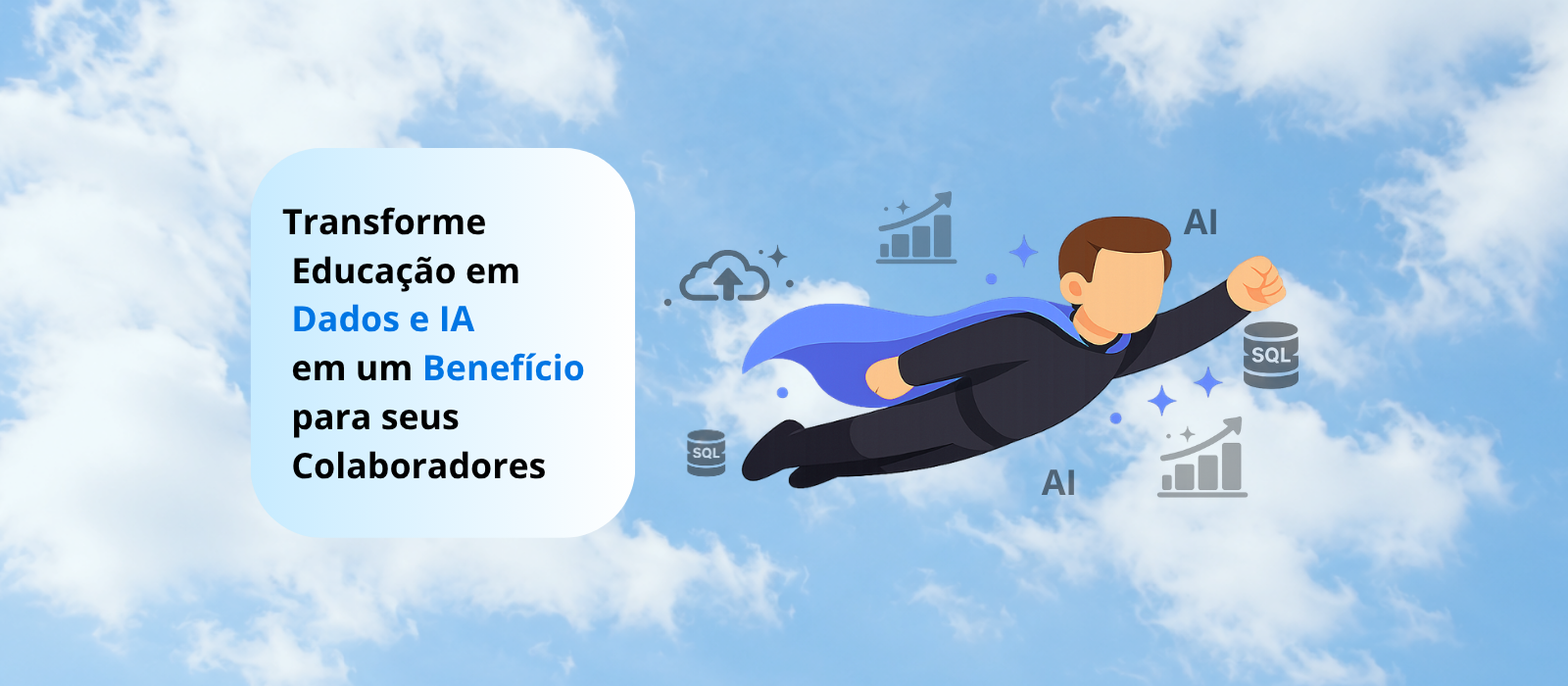Transforme Educação em Dados e IA em um Benefício para seus Colaboradores